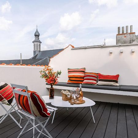 Duplex-Apartment With Terrace On Top Location In Gent Kültér fotó