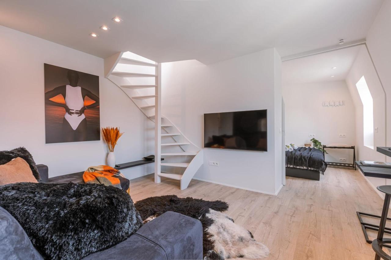 Duplex-Apartment With Terrace On Top Location In Gent Kültér fotó