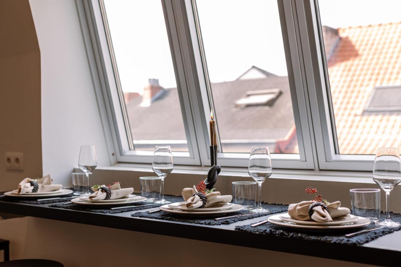 Duplex-Apartment With Terrace On Top Location In Gent Kültér fotó